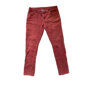 Patagonia Brick Red Straight Leg Corduroy Pants 32